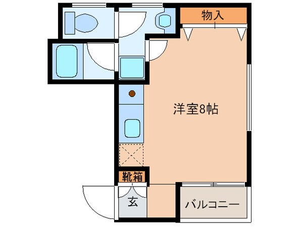 メープルの物件間取画像